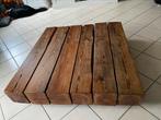 Zelfgemaakte salontafel, Huis en Inrichting, Minder dan 50 cm, 100 tot 150 cm, 100 tot 150 cm, Gebruikt