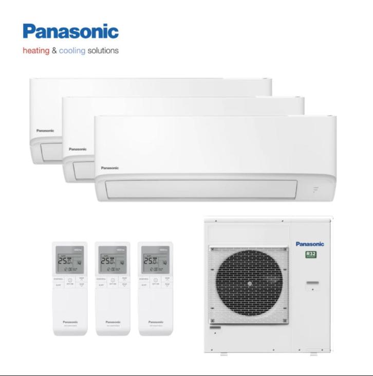 Airco Panasonic met installatie nu in Winterkorting, Elektronische apparatuur, Airco's, Nieuw, Wandairco, 3 snelheden of meer