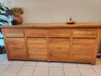 massief houten dressoir teak, Teck, Avec tiroir(s), 200 cm ou plus, Comme neuf