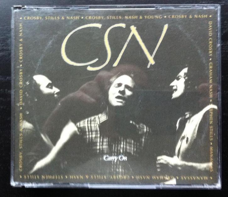 CROSBY, STILLS, NASH & YOUNG - Carry on ( 2CD ), Cd's en Dvd's, Cd's | Rock, Zo goed als nieuw, Poprock, Verzenden