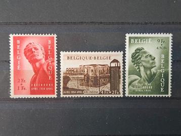 België OBP 943-945 ** 1954 beschikbaar voor biedingen