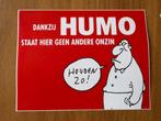 1 promo sticker HUMO - 1995, Ophalen of Verzenden
