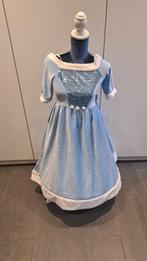 Prinsessenkleed (maat 128-140) en bijhorende paspop, Kinderen en Baby's, Carnavalskleding en Verkleedspullen, Ophalen, Zo goed als nieuw