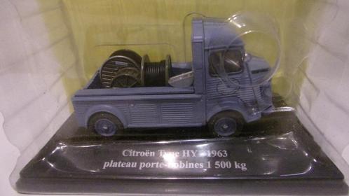 CITROËN HY 1963.PORTE BOBINES.HACHETTE 1/43 NEUF SCELLE, Hobby en Vrije tijd, Modelauto's | 1:43, Nieuw, Auto, Overige merken