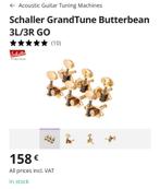 Schaller grandtune butterbean golden tuners, Ophalen of Verzenden, Zo goed als nieuw