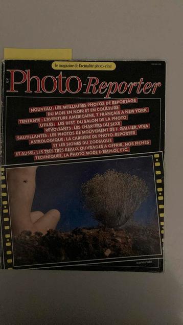 Photo Reporter beschikbaar voor biedingen