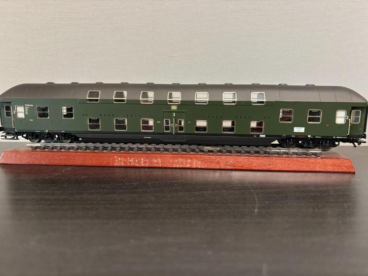 2 dubbeldek rijtuigen Trix, Hobby en Vrije tijd, Modeltreinen | N-Spoor, Zo goed als nieuw, Gelijkstroom, Trix, Ophalen of Verzenden