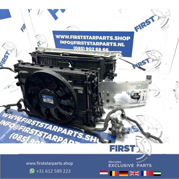 W206 S206 VOORFRONT + KOELERPAKKET COMPLEET FRONT A206620140, Auto-onderdelen, Carrosserie, Bumper, Mercedes-Benz, Voor, Gebruikt