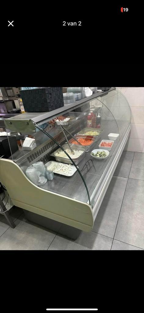 Professionele Koeltoog / Saladbar – MET NIEUWE MOTOR, Zakelijke goederen, Horeca | Food, Ophalen