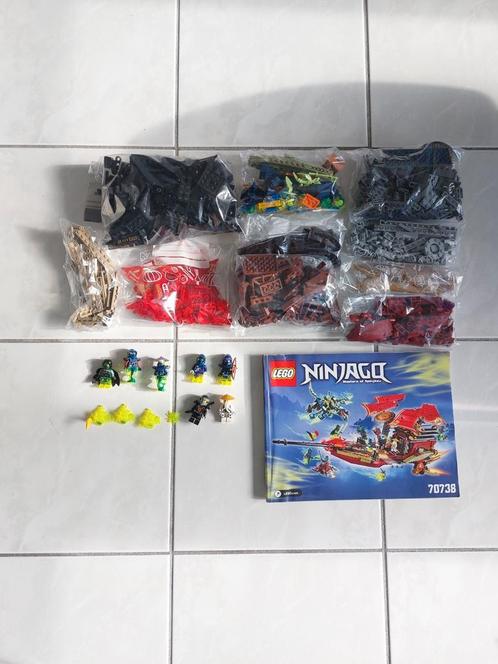 LEGO NINJAGO 70738 Final Flight of Destiny's Bounty, Kinderen en Baby's, Speelgoed | Duplo en Lego, Zo goed als nieuw, Lego, Ophalen of Verzenden