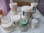 Set geëmailleerde potten in poedervorm van ongeveer 500 g vo, Hobby en Vrije tijd, Pottenbakken, Ophalen
