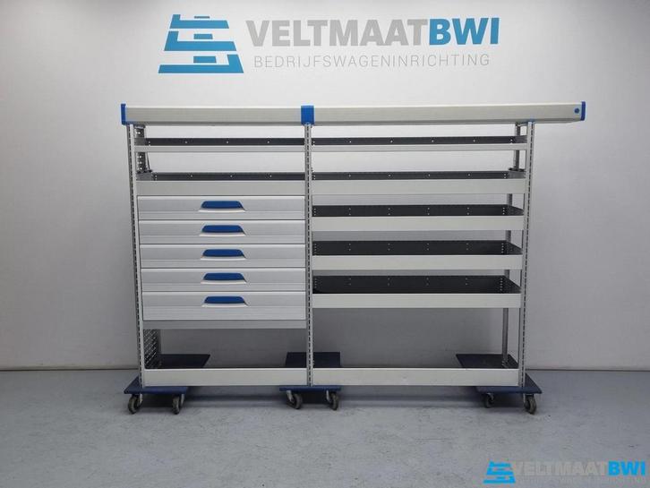 Sortimo `bestelwagen bedrijfswageninrichting inrichting bus, Auto diversen, Auto-accessoires, Gebruikt, Ophalen of Verzenden