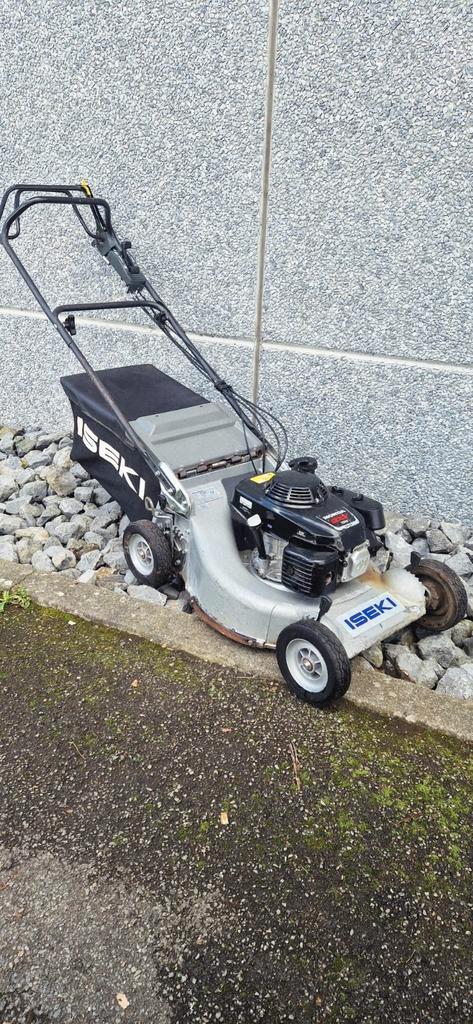 Honda Iseki GXV 160 Maaier, Tuin en Terras, Grasmaaiers, Zo goed als nieuw, Opvangbak, Versnellingen, Ophalen