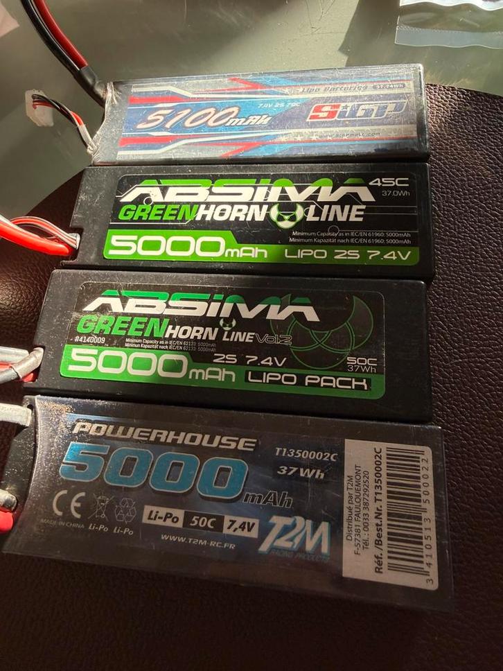 Lipos 2s, Hobby en Vrije tijd, Modelbouw | Radiografisch | Overige, Zo goed als nieuw, Ophalen