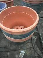 grote bloempotten harde plastiek 29 x 22,5 cm, 25 tot 40 cm, Kunststof, Rond, Zo goed als nieuw