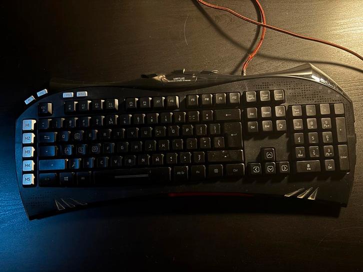 Speedlink Virtuis gaming keyboard, Computers en Software, Toetsenborden, Gebruikt, Ophalen of Verzenden
