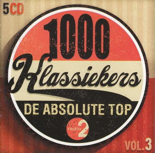 1000 klassiekers vol. 3: de absolute top van Radio 2, Cd's en Dvd's, Cd's | Verzamelalbums, Pop, Verzenden