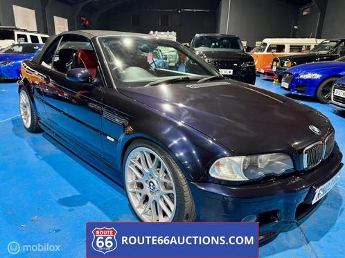 BMW M3 Cabriolet | 2003 | Route 66 Auctions, Auto's, BMW, Bedrijf, Te koop, 3 Reeks, Benzine, Overige carrosserie, Handgeschakeld