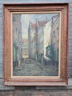 huile sur toile signe Hubert OP de beeck, Antiquités & Art, Art | Peinture | Classique, Enlèvement