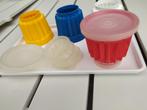 4 puddingvormen tupperware, Huis en Inrichting, Keuken | Tupperware, Ophalen of Verzenden