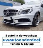 Maxton Spoiler Voorspoiler Lip Splitter Voor Mercedes W176 A, Verzenden