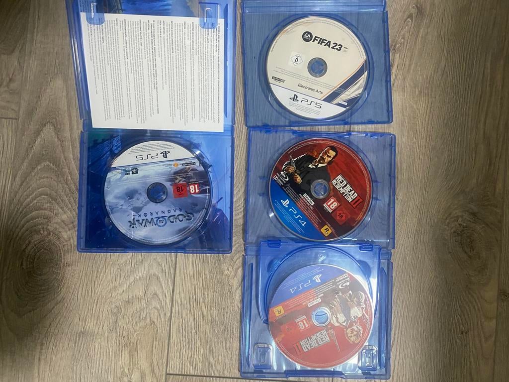 Ps5 en ps4 games, Enlèvement, Comme neuf