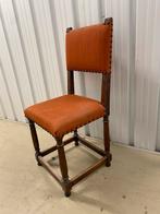 6 Antieke houten kasteelstoelen, Antiek en Kunst, Ophalen