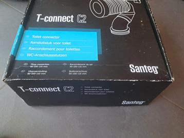 Santeg T- connect C2, Aansluitstuk toilet( 90-100-110mm) disponible aux enchères