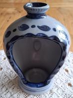 Keulse kandelaar / theelicht met bloemen/ tulpen, Antiek en Kunst, Ophalen of Verzenden