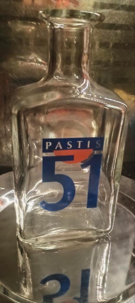 Pastis 51 waterkaraf, inhoud 500 ml in perfecte staat, Antiek en Kunst, Antiek | Glaswerk en Kristal, Ophalen of Verzenden