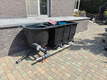 Vijverfilter met toebehoren, Enlèvement, Comme neuf, Filtre de bassin