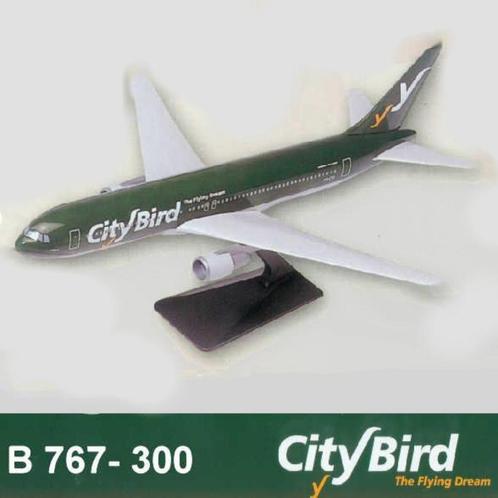 City Bird Scale 1-200 model Boeing B767-300 Sabena, Verzamelen, Luchtvaart en Vliegtuigspotten, Nieuw, Ophalen of Verzenden