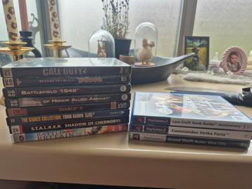 PS2 spellen & PC spellen beschikbaar voor biedingen