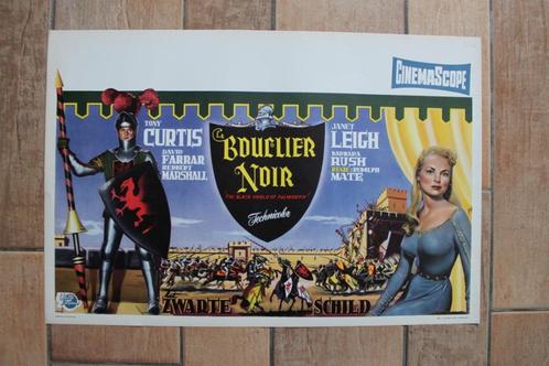 filmaffiche The Black Shield Of The Falworth 1954 filmposter, Verzamelen, Posters, Zo goed als nieuw, Film en Tv, A1 t/m A3, Rechthoekig Liggend