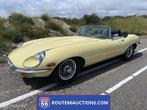Jaguar E-Type Series 2 Cabriolet | 1969 | Route 66 Auctions, Auto's, Zwart, Bedrijf, Handgeschakeld, Overige carrosserie