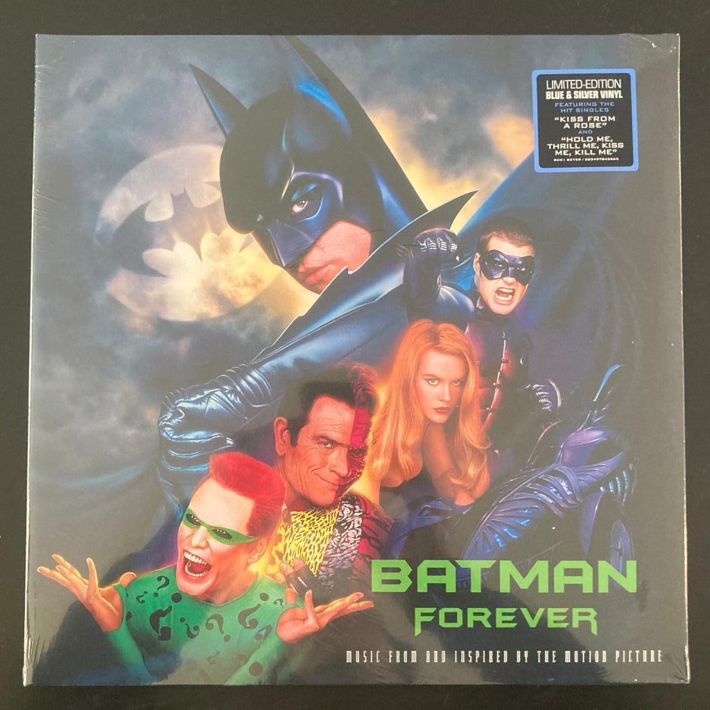 2LP Batman Forever (Limited Blue & Silver Vinyl) Sealed, CD & DVD, Vinyles | Musiques de film & Bandes son, Neuf, dans son emballage