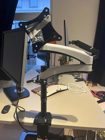 SimBR gasveer monitorarm – kantelbaar & draaibaar (VESA 75/1 beschikbaar voor biedingen
