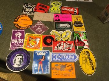 * Collectie Zelfklevers Dancings , Cafés Putte , Heist od Be beschikbaar voor biedingen