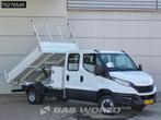 Iveco Daily 35C16 3.0L Dubbel Cabine Kipper met Kist 3,5t tr, Auto's, Bestelwagens en Lichte vracht, Stof, Gebruikt, Euro 6, 4 cilinders