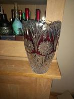 vase en cristal val saint lambert 26 cm hauteur