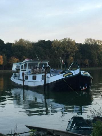 Pénichette TJALK hollandais « Peter Pan », 12 mètres ou plus, Diesel, Acier, Enlèvement
