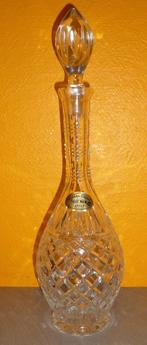 Carafon en cristal taillé main, Enlèvement ou Envoi