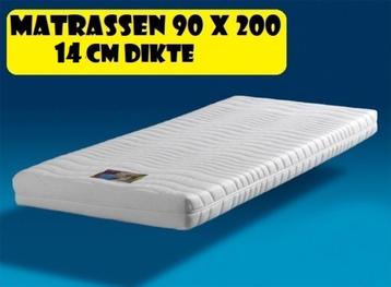 FY Matrassen 1-persoon 90x200cm +Gratis Levering