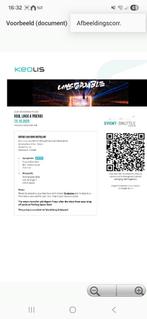 Busticket evenement, Tickets en Kaartjes