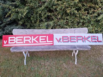 Berkel reclame borden in perfecte staat! beschikbaar voor biedingen