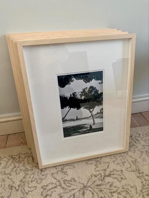 Zwart wit foto’s met kader, Huis en Inrichting, Woonaccessoires | Lijsten, Zo goed als nieuw, Minder dan 50 cm, Minder dan 50 cm