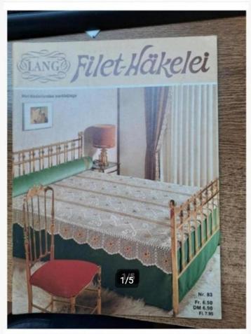 Fillet Häkelei - Lang & Rei n 83, Enlèvement ou Envoi, Utilisé, Crochet, Patron ou Livre