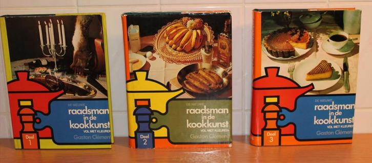 DE NIEUWE RAADSMAN IN DE KOOKKUNST (3-delige editie), Boeken, Kookboeken, Zo goed als nieuw, Ophalen of Verzenden
