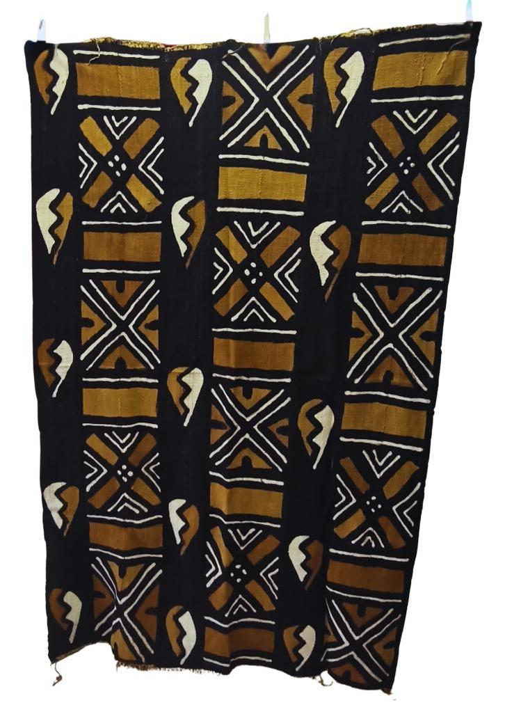 Authentieke Bogolan uit Burkina Faso, Antiek en Kunst, Kunst | Niet-Westerse kunst, Ophalen of Verzenden