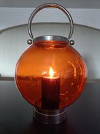 Oranje lantaarn/windlicht., Overige materialen, Gebruikt, Overige kleuren, 25 tot 50 cm